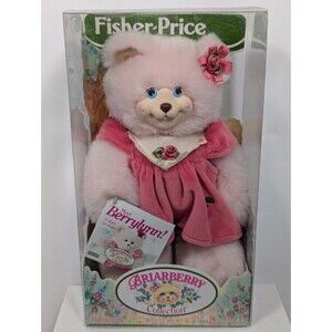 Briarberry Collection BERRYLYNN Plush Bear Fisher Price/Mattel, Vintage 1999